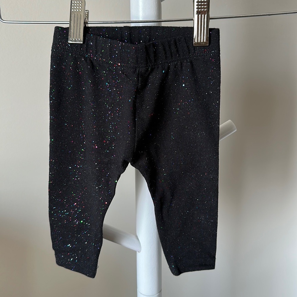 Joe Fresh Sparkly Leggings 3-6 Months